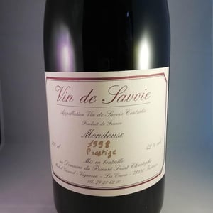 Mondeuse Tradition - Vin de Savoie - Domaine Prieuré Saint-Christophe - Roselyne & Michel Grisard (Retired) 