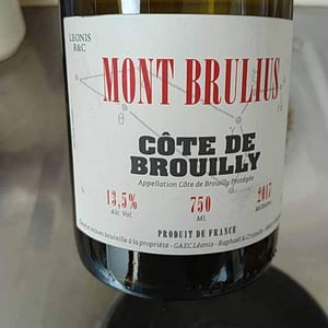 Mont Brulius - Domaine Leonis - Cristelle & Raphaël Champier 