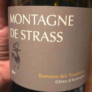 Montagne De Strass Rouge (old label) - Domaine Des Trouillères - Camille & Mikael Hyvert 