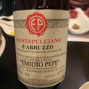 Montepulciano D’abruzzo 2017