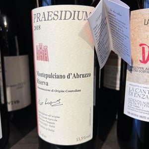 Montepulciano d’Abruzzo Riserva DOC - Praesidium - enzo-lucia-antonia-et-ottaviano-pasquale