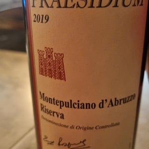Montepulciano d’Abruzzo Riserva DOC - Praesidium - Enzo, Lucia, Antonia et Ottaviano Pasquale 