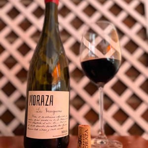 Las Tasugueras Tinto - Bodegas Moraza - janire-moraza-and-patricio-brongo -2017