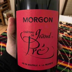 Morgon Château de Grand Pré - Château de Grand Pré - Claude, Romain & Christine Zordan 