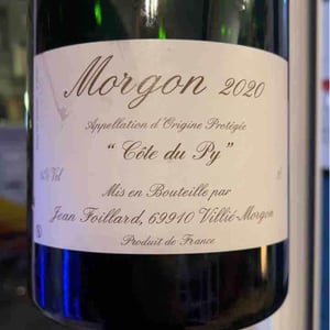 Morgon “Côté du Py” - Jean Foillard - jean-foillard