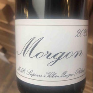 Morgon - Domaine Marcel Lapierre - Mathieu & Camille Lapierre 
