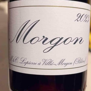 Morgon - Domaine Marcel Lapierre - mathieu-camille-lapierre