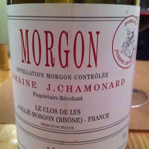 Morgon Le Clos de Lys - Domaine Chamonard - jean-claude-jeanne-genevieve-chanudet
