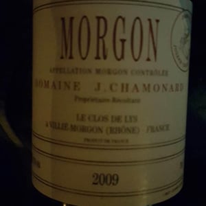 Morgon Le Clos de Lys - Domaine Chamonard - jean-claude-jeanne-genevieve-chanudet