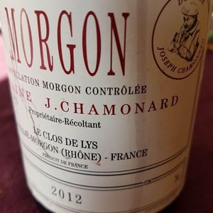 Domaine Chamonard - Jean-Claude, Jeanne & Geneviève Chanudet - Morgon Le Clos de Lys