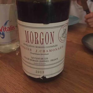Morgon Le Clos de Lys - Domaine Chamonard - jean-claude-jeanne-genevieve-chanudet