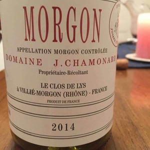 Morgon Le Clos de Lys - Domaine Chamonard - jean-claude-jeanne-genevieve-chanudet