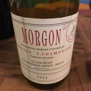 Morgon Le Clos de Lys 2014
