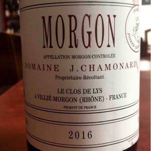 Domaine Chamonard - Jean-Claude, Jeanne & Geneviève Chanudet - Morgon Le Clos de Lys