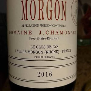 Morgon Le Clos de Lys - Domaine Chamonard - jean-claude-jeanne-genevieve-chanudet