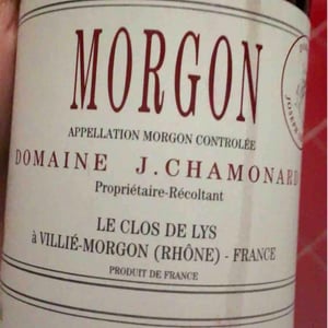 Morgon Le Clos de Lys - Domaine Chamonard - jean-claude-jeanne-genevieve-chanudet