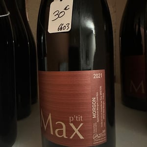 Morgon p'tit Max - Domaine Guy Breton - P'tit Max - Guy Breton -2021