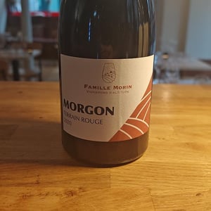 Morgon Terrain Rouge - Famille MORIN - Théo, Pauline & Eric MORIN -2020