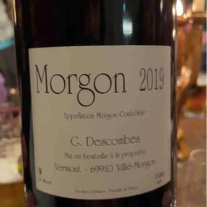 Georges Descombes - Georges Descombes - Morgon Vieilles Vignes