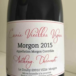 Morgon Vieilles Vignes - Anthony Thevenet - anthony-thevenet