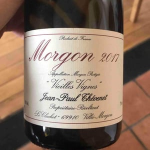 Jean-Paul Thévenet - Jean-Paul Thévenet - Morgon Vieilles Vignes