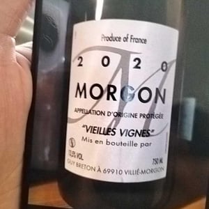 Morgon Vielles Vignes - Domaine Guy Breton - P'tit Max - Guy Breton 