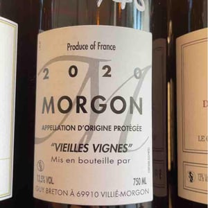 Morgon Vielles Vignes - Domaine Guy Breton - P'tit Max - guy-breton