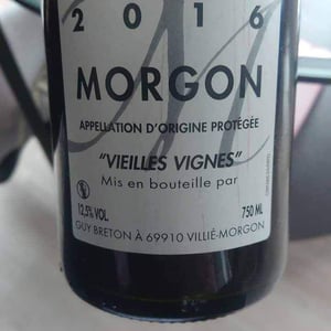 Domaine Guy Breton - P'tit Max - Guy Breton - Morgon Vielles Vignes