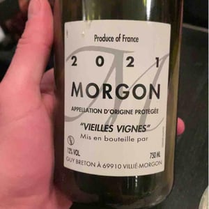 Morgon Vielles Vignes - Domaine Guy Breton - P'tit Max - Guy Breton 