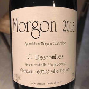 Georges Descombes - Georges Descombes - Morgon