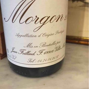 Jean Foillard - Jean Foillard - Morgon