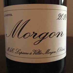 Domaine Marcel Lapierre - Mathieu & Camille Lapierre - Morgon