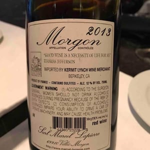 Morgon - Domaine Marcel Lapierre - mathieu-camille-lapierre