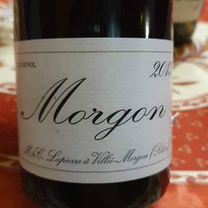 Domaine Marcel Lapierre - Mathieu & Camille Lapierre - Morgon