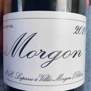 Morgon - Domaine Marcel Lapierre - mathieu-camille-lapierre