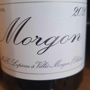 Morgon - Domaine Marcel Lapierre - Mathieu & Camille Lapierre 