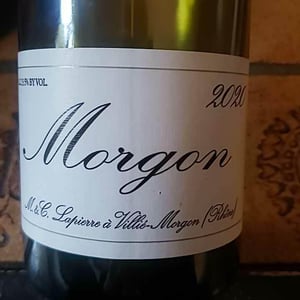 Morgon - Domaine Marcel Lapierre - mathieu-camille-lapierre