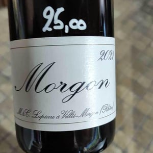 Morgon - Domaine Marcel Lapierre - Mathieu & Camille Lapierre 