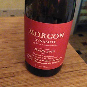 Morgon Dynamite - Les Bertrand - guy-annick-yann-bertrand