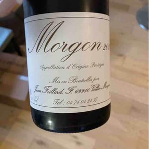Jean Foillard - Jean Foillard - Morgon