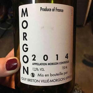 Morgon - Domaine Guy Breton - P'tit Max - Guy Breton 