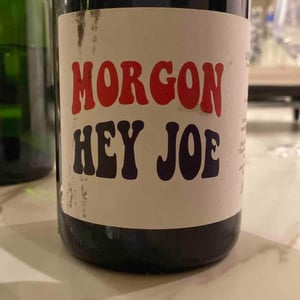 Morgon Hey Joe - Domaine de l'Épicurieux - Charlotte & Sébastien Congretel -2019