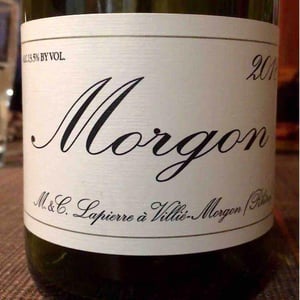 Domaine Marcel Lapierre - Mathieu & Camille Lapierre - Morgon "Camille"