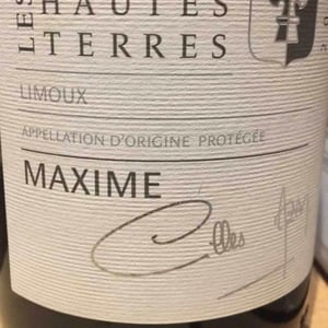 Maxime - Les Hautes Terres - Gilles Azam et Genneviève de Groot 