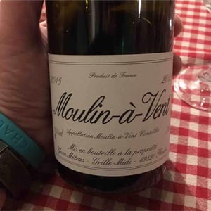Moulin-à-Vent 2015 - Domaine Métras - Yvon Métras