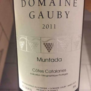 Muntada Blanc - Domaine Gauby - Gerard, Lionel & Ghislaine Gauby 