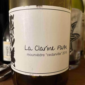 Mourvèdre "Cedarville" - La Clarine Farm - Hank Beckmeyer 