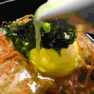 Mozza De La Maremma, Bouillon Dashi Au Safran Et Parmesan De Vaches Rouges - La Cuisine-Comptoir - 363868
