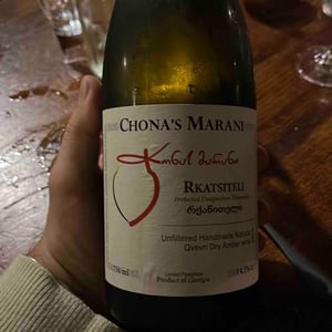 Mtsvane & Rkatsiteli - Chona's Marani - Mikheil Chonishvili 