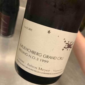 Muenchberg Grand Cru Riesling - Domaine Julien Meyer - Patrick Meyer 
